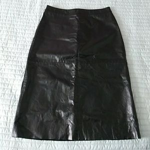 Black skirt